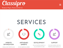 Tablet Screenshot of classipro.com